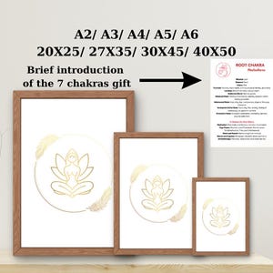Yoga Meditation Wall Art, Meditation Gifts ,Yoga Gifts, Canvas Art, Yoga Print, Christmas Gift, Wall Art, Spiritual Symbol,Meditation Poster
