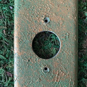 Textured Antiqued Switch Plate Cover image 3