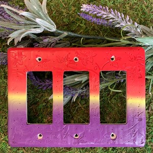 Light Switch Plate Cover for Triple Dimmer