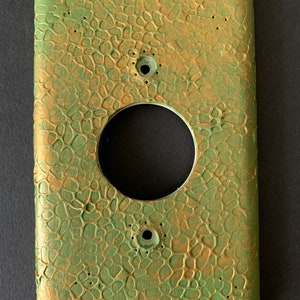 Textured Antiqued Switch Plate Cover image 1