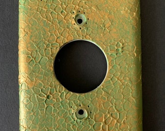 Textured Antiqued Switch Plate Cover