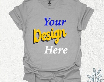 Custom Shirt, Your Text Here, Gift Ideas, Custom Text, Personalized Left Chest Script, Script Design Shirt, Unique Gift, Customized Shirt