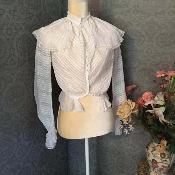 Lovely Victorian, Edwardian Waist, Bodice, Blouse,