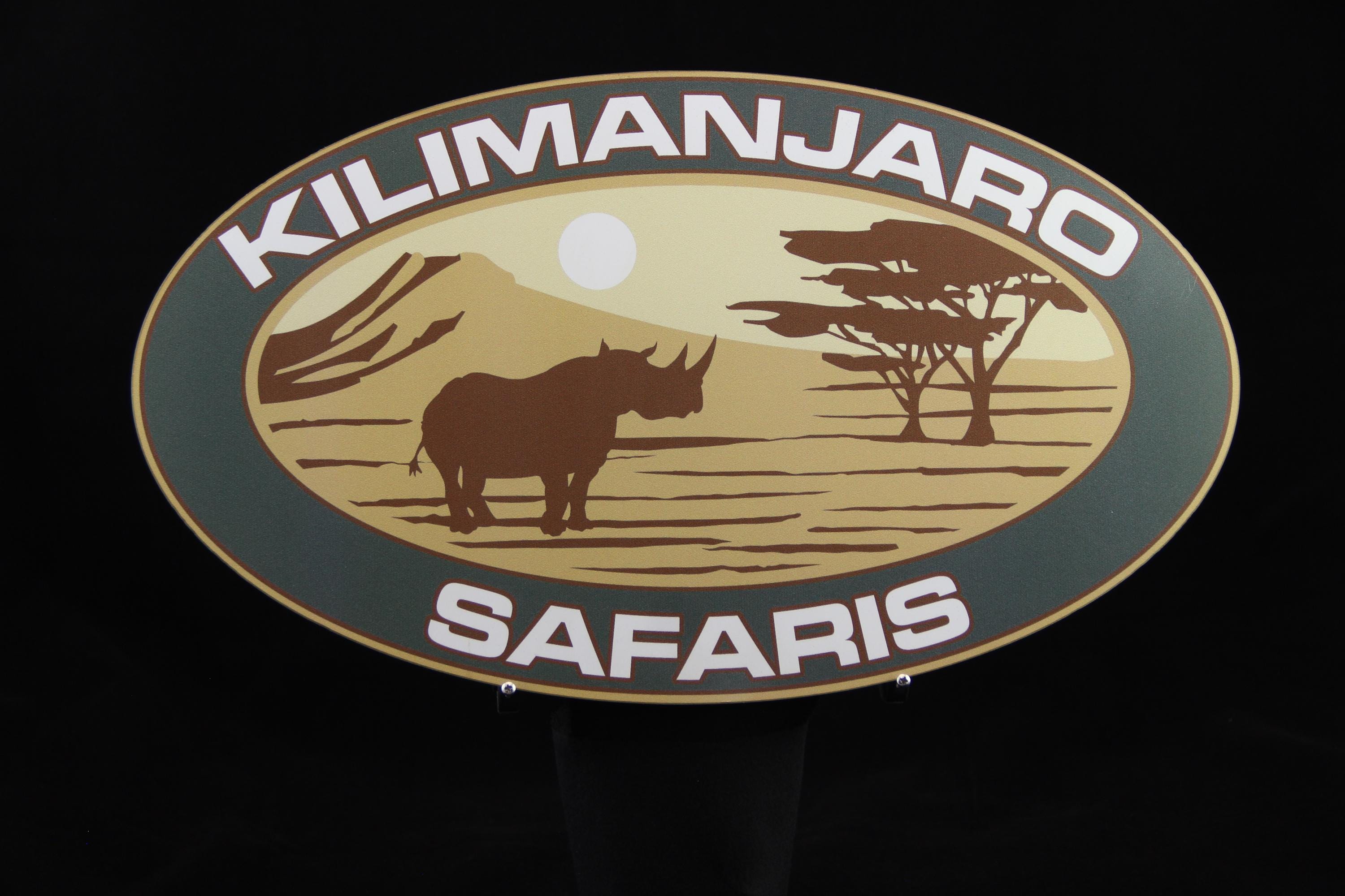 Kilimanjaro Safaris Sign - Etsy