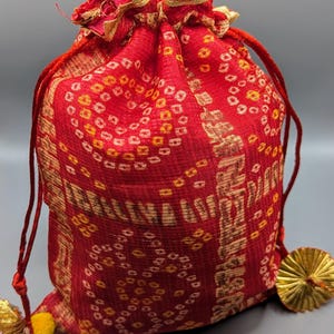 Varalakshmi Pooja Return Gifts | Potli Bags for Return Gifts | Potli Bags | Bag + Blouse Piece + Bangles + Haldi Kumkum | Thambulam