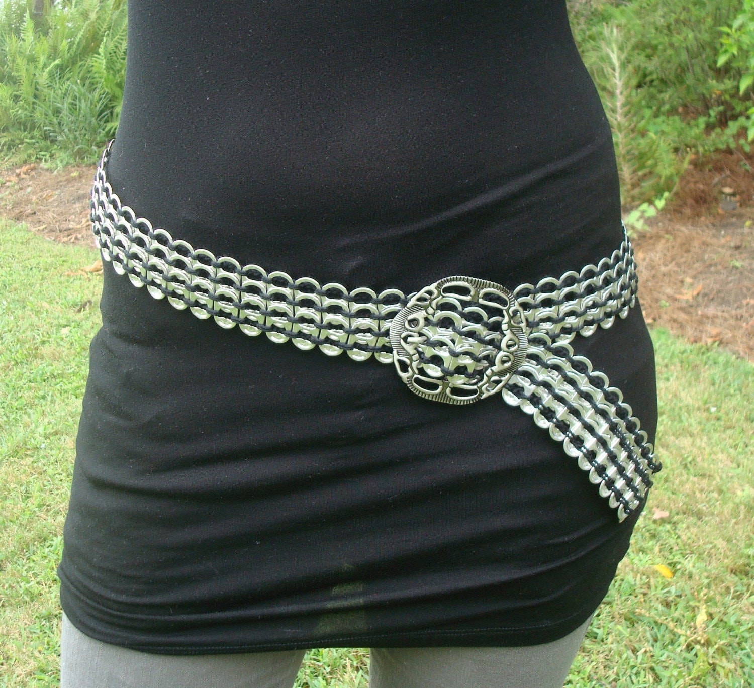 Soda Can Tabs Belt - Etsy display picture 2