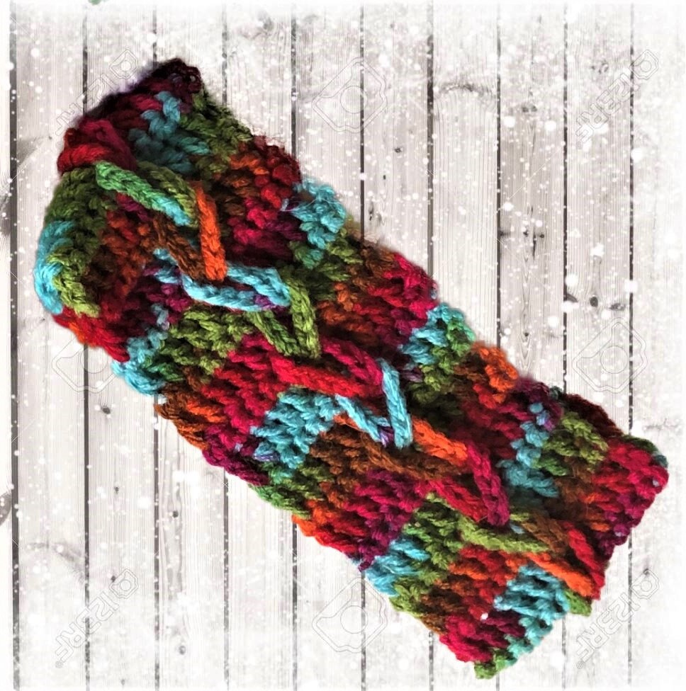 Aazon.co: 4 Pieces Knit Headbands Winter Ear Warers Crochet Knit
