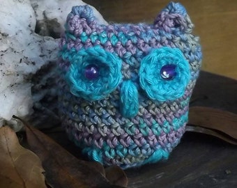 CROCHET PATTERN - Little Owl Amigurum, Home Decoration, Crochet Ornament, Gift Wrapping - DIY