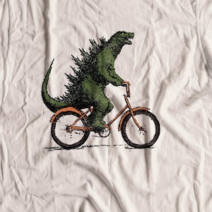 Vintage Godzilla Shirt, Retro Kaiju Graphic Tee, 90s Monster Movie Shirt, Funny Godzilla Meme Tee, Alternative Grunge Aesthetic T-Shirt