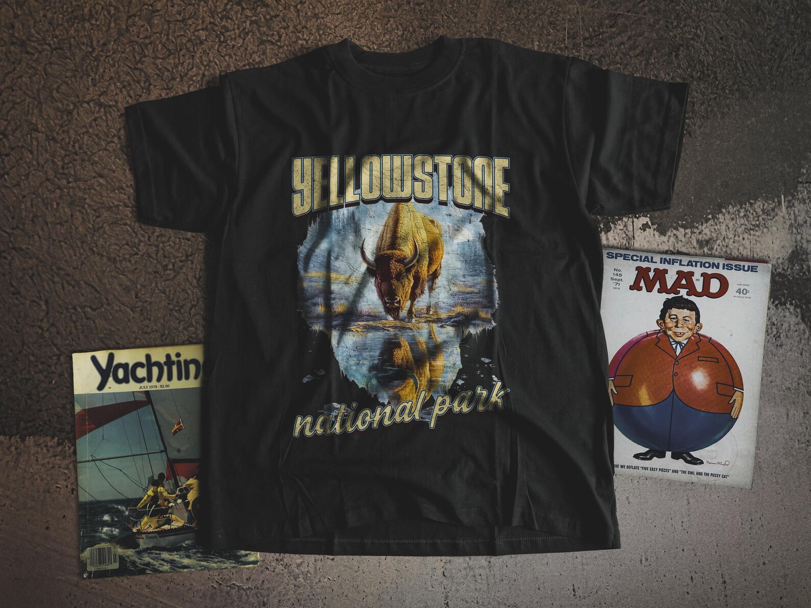 Vintage Yellowstone National Park tee
