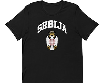 Serbia Coat of Arms T-Shirt: Serbian Pride Tee