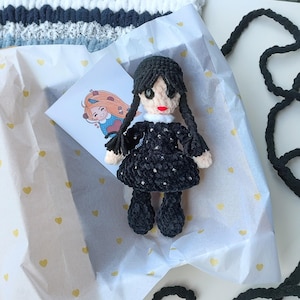 Gothic Horror Doll. Halloween Toys. Stuffed Personalized Dolls. Gifts for Granddaughter. Handmade Birthday Gifts for Girls.