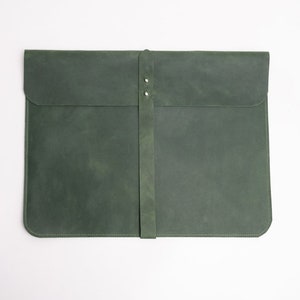 Cartella in pelle personalizzata, Portadocumenti A3, Cartella da uomo, Cartella aziendale, Cartella di carta, Cartelle aziendali personalizzate