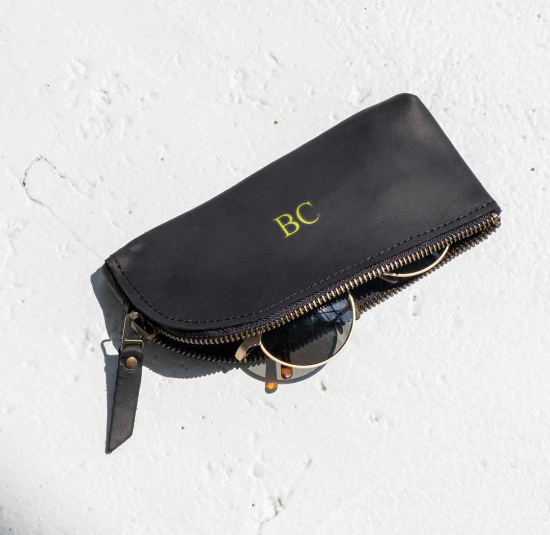 Custom Glasses Case, Leather Sunglasses Case, Reading Glasses Case ...