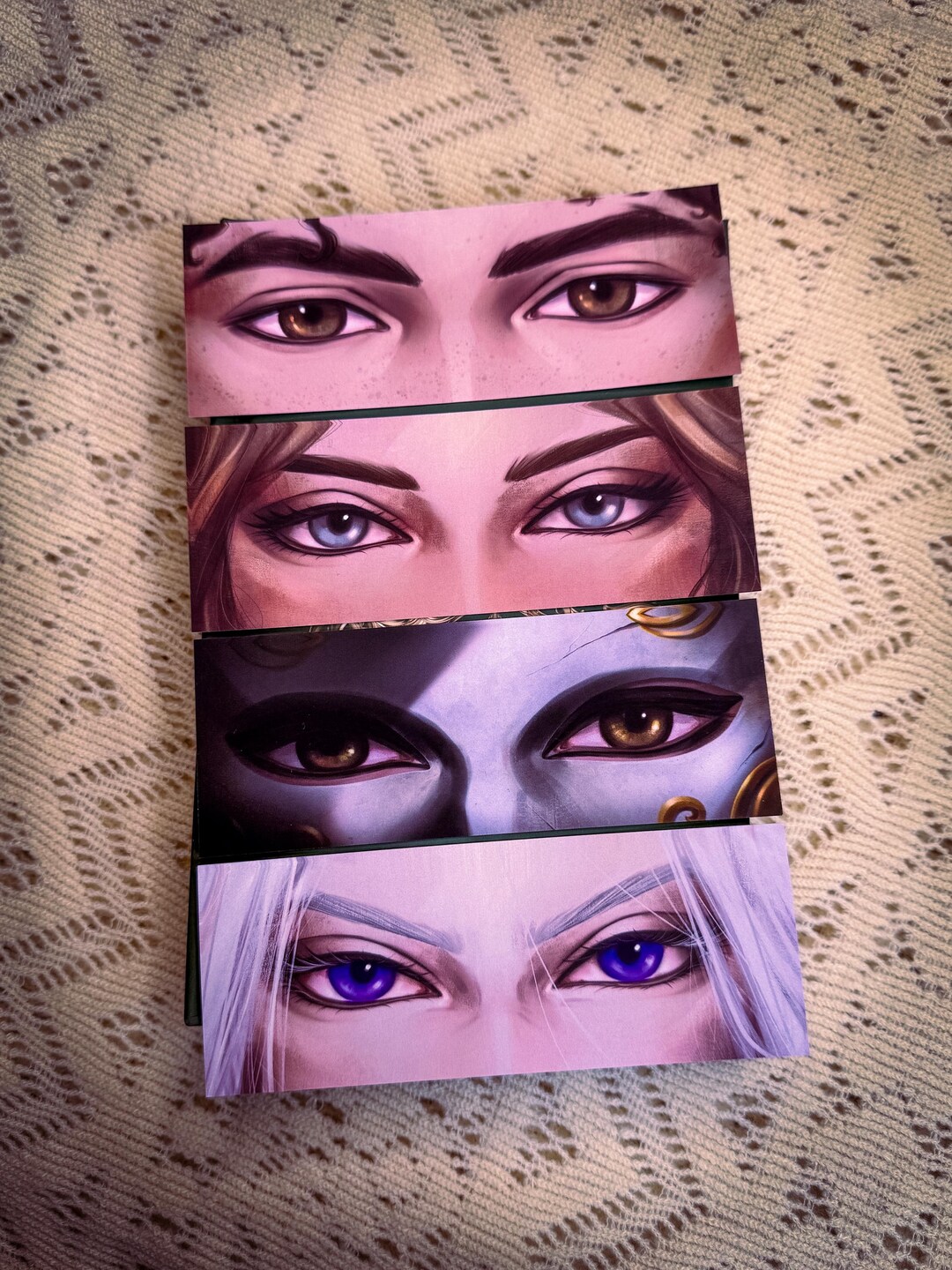 Character Bookmarks (set of Four) - Etsy