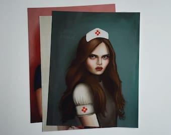 Nurse Deirdre - letter size print