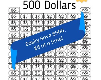 Druckbares PDF Spar-Tracker-Bundle