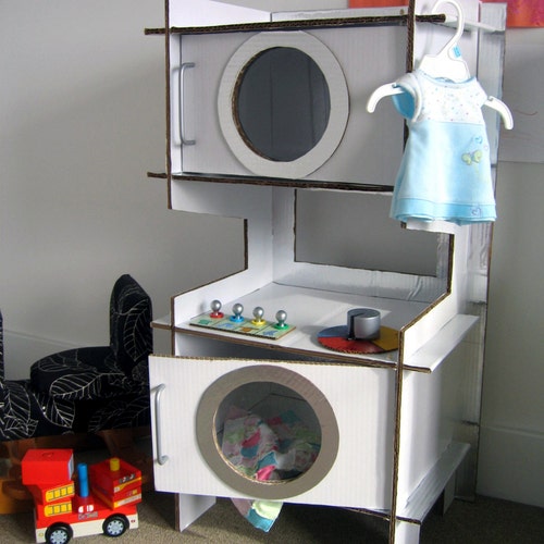 Build a Cardboard Play Washer and Dryer Etsy