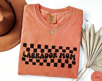 Comfort Colors® Labrador Mom Shirt, Lab Mom Shirt, Labrador Lover Gift, Lab Mom, Dog Mom Shirt, Dog Lover Gift, Lab Owner, Dog Shirt