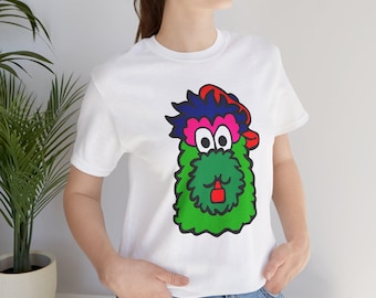 Philadelphia Phillies Phanatic T-Shirt, Game Day Light Weight Cotton Tee, Baseball Gear