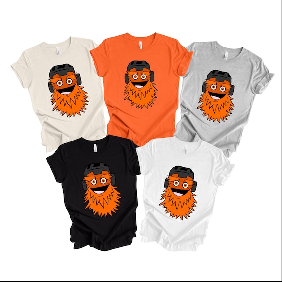 Philadelphia Flyers Hand Drawn Gritty T-Shirt, Philly Sports Gift, Men's T-Shirt, Broad Street Bullies Mascot Graphic Tee, NHL Hockey Shirt