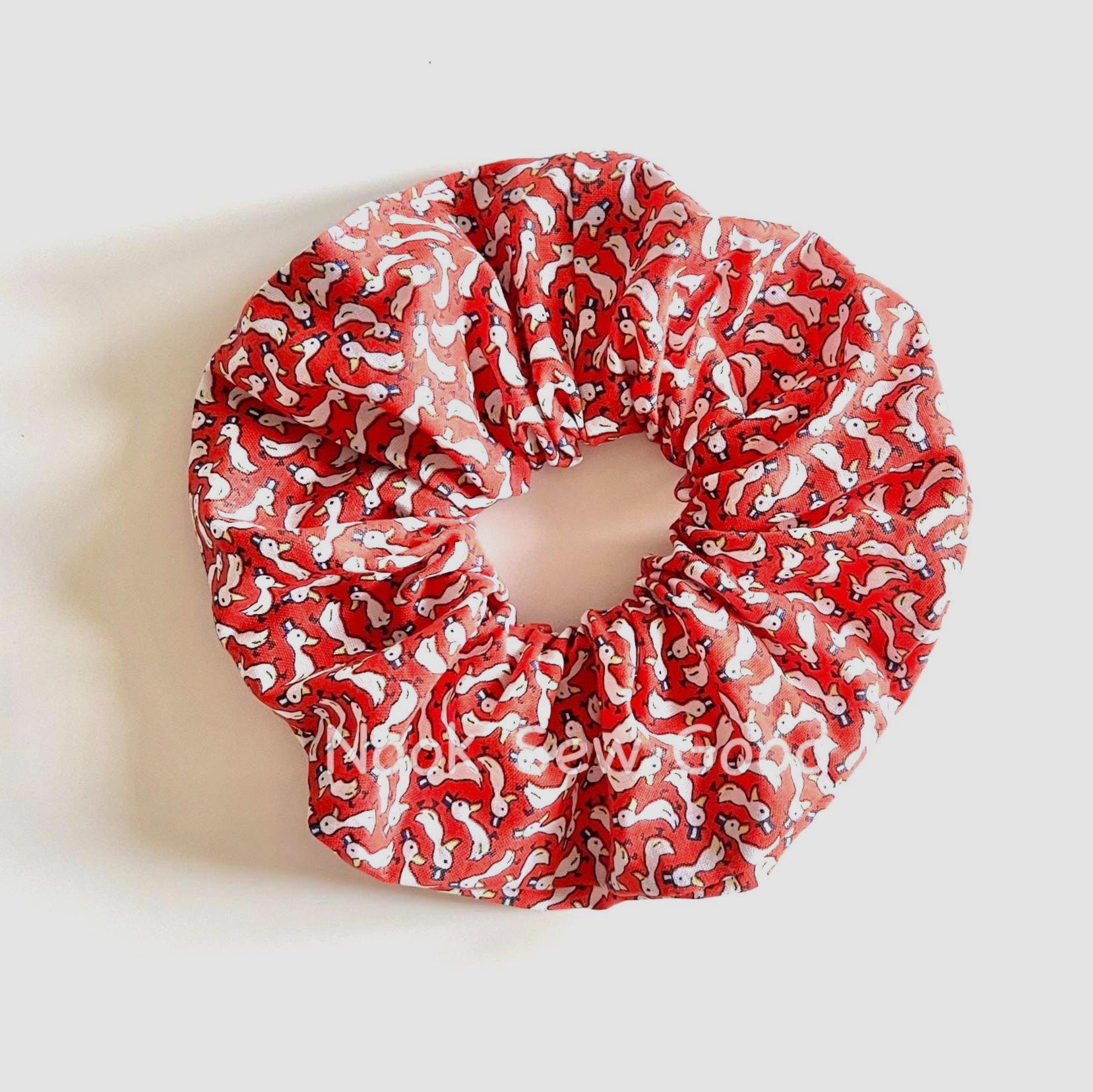 100% Cotton Scrunchies - Cute Retro Pattern | Friends | Bridesmaid