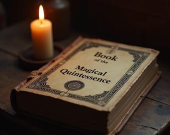 Grimorio Oculto / Libro de la Quintaesencia Mágica / Brujería, Alquimia, Magia Esotérica, Don Pagano, Metafísica