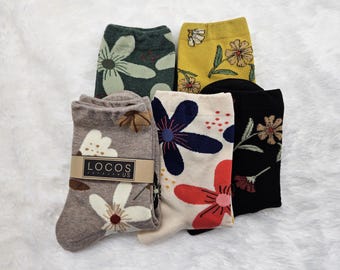 K-Premium Tropical Cotton Socks