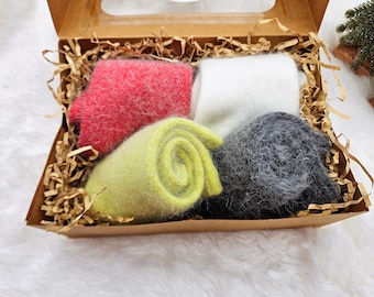 K-Gift Set Angora Wool Socks