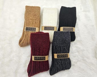 K-Premium Wool Twist Socks
