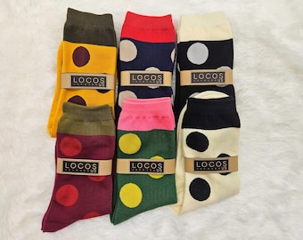 K-Premium Cotton Dot Socks