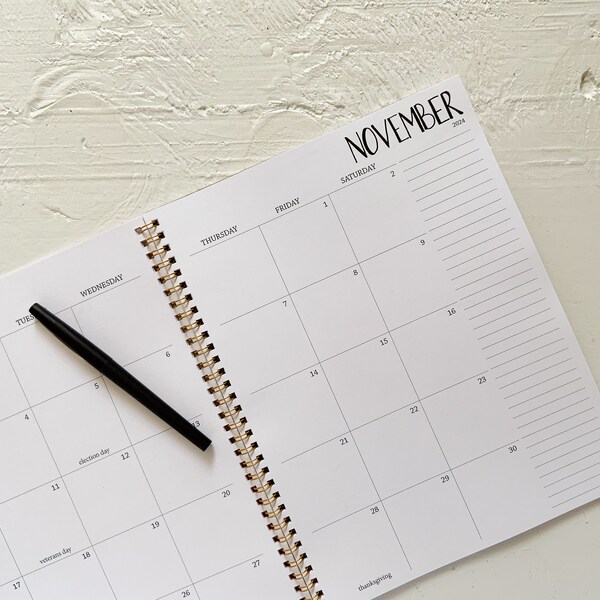 2025 Planner Spiral Etsy