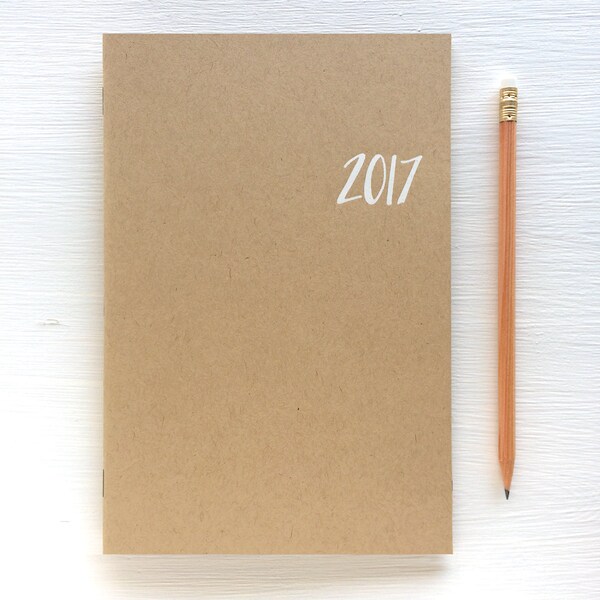 2017 kraft monthly planner