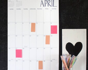 large wall calendar - 18 months