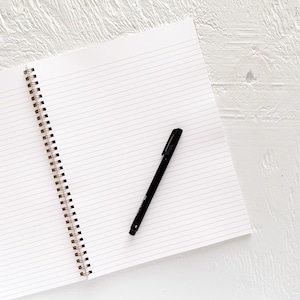 Large Spiral Notebook | Lined, Dot Grid or Blank pages