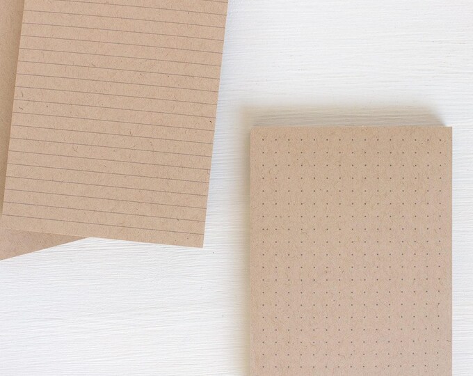 Kraft Notepad Etsy