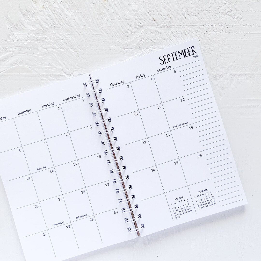 2026-2027 Monthly Planner: 24 Months From January 2026 To December 2027 | Size 5x8