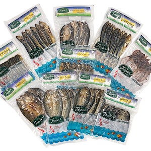 Philippine Dried Fish, Tuyo, Sapsap, Danggit, Pusit etc.