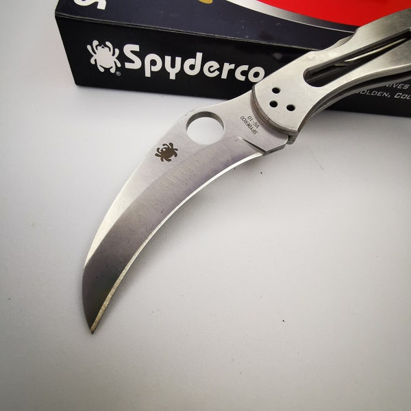 Knife SPYDERCO vg-10 Seki City Pocket Knife, Mens Gift, Boyfriend Gift, Father's Day Gift, Pocket Knife, Brother Gift, Folding Knife