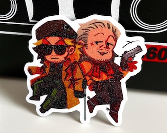 Ocelhira frosted surface stickers ocelot kaz