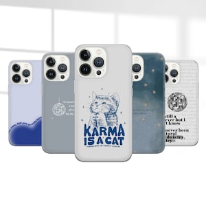 Coque de portable Folklore avec Paroles de Taylor pour iPhone 16 Pro Max, 15 Plus, 14, 13, 12, 11, XS et Samsung S24, S23, A55, A54, Pixel 9 Pro, 8