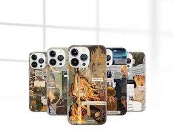 Throne of Glass Phone Case - Fireheart Cover for iPhone 17 Pro Max, 16e, 15, 14, 12 & Samsung S25 Ultra, S24 FE, A56, Pixel 10 XL, 9a, 8