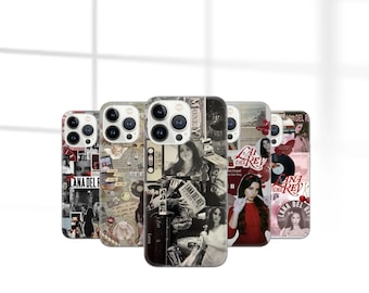 Lana Del Rey Phone Case Lana Del Rey Cover for iPhone 17 Pro Max, 16e, 15, 14, 12 & Samsung S25 Ultra, S24 FE, A56, Pixel 10 XL, 9a, 8
