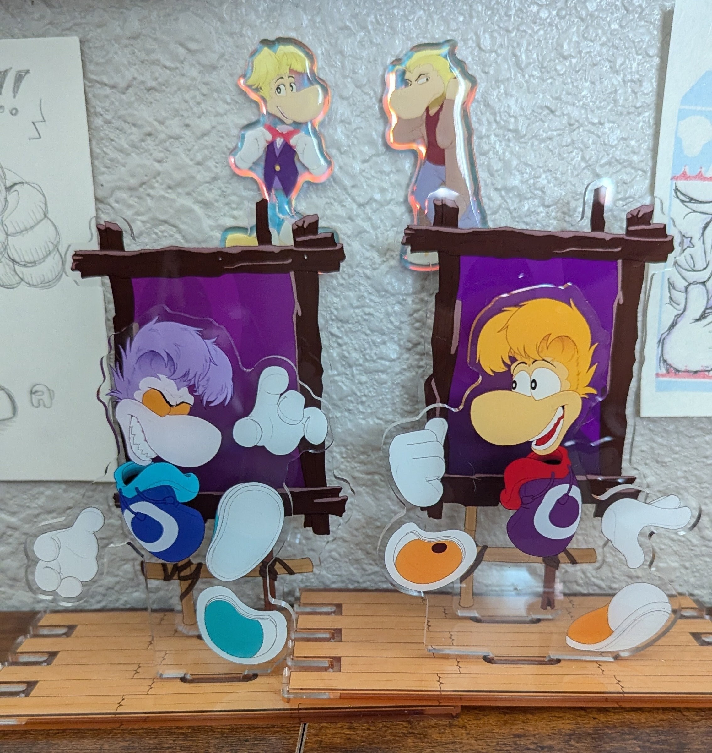 Rayman and Raymesis Acrylic Standees [rayman Legends] - Etsy