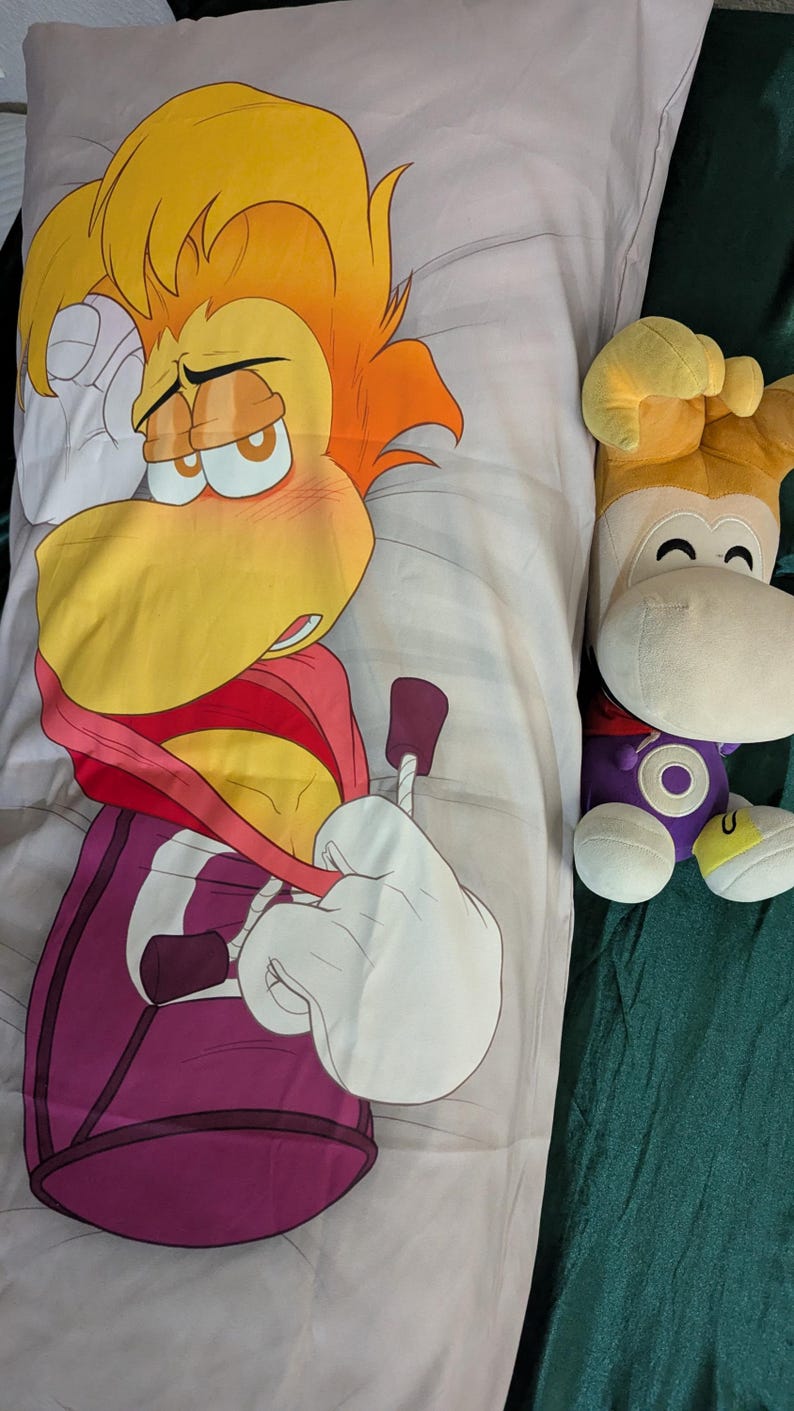 Rayman Body Pillow Cover [Sparks of Hope] image 1