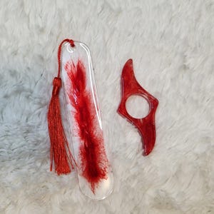 True Crime/Horror/Thriller Lover Blood Splatter Bookmark