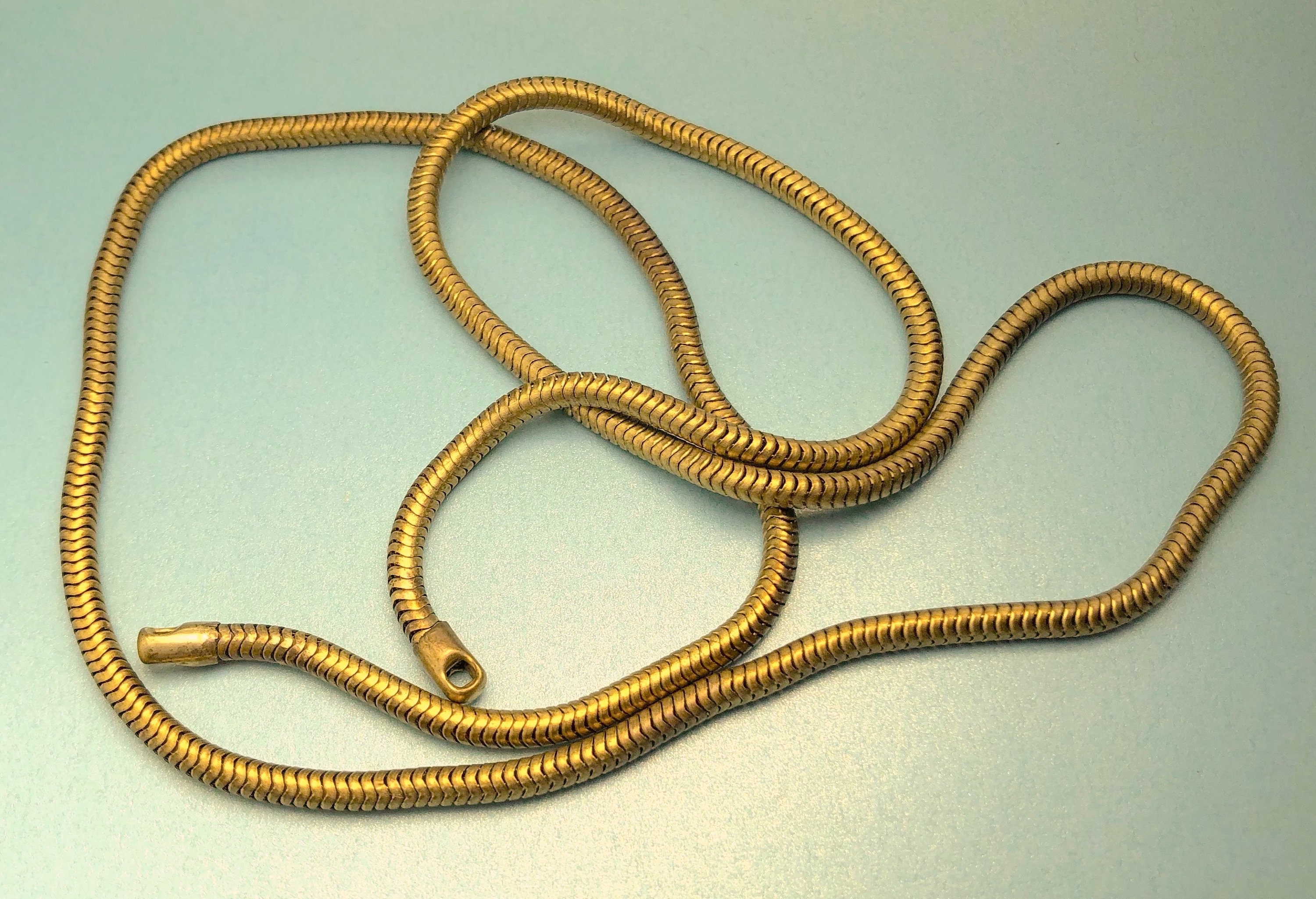Vintage Snake Chain - Etsy