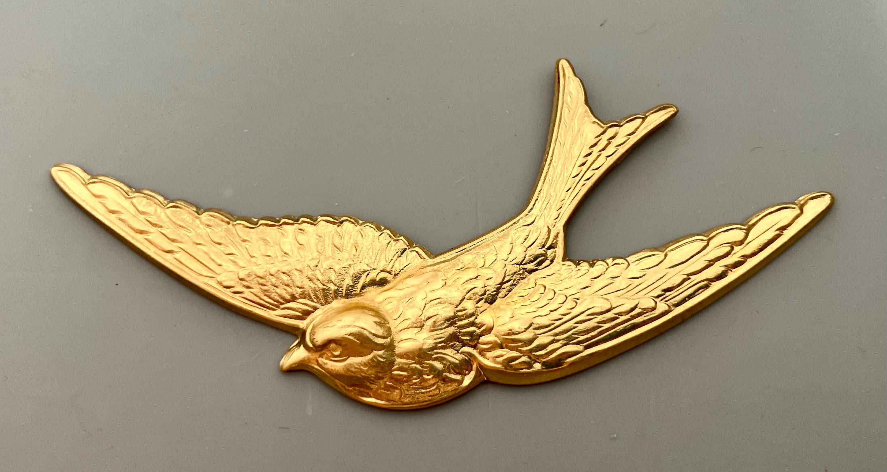 真鍮製の鳥 - Etsy 日本