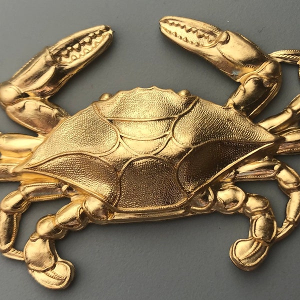 Brass Crab Large