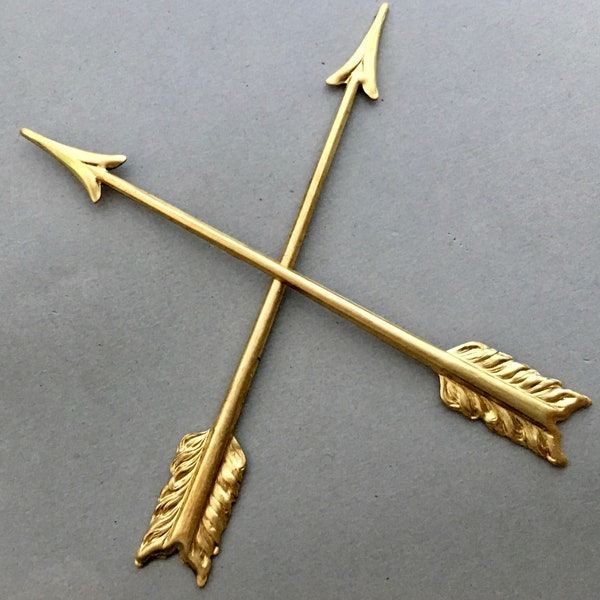 Brass Arrows Etsy